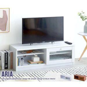 Aria ガラス扉 テレビ台 幅100cm 新生活 引越し 家具 北海道・沖縄・離島は別途追加送料見積もり メーカー直送品 153003｜baby-sies