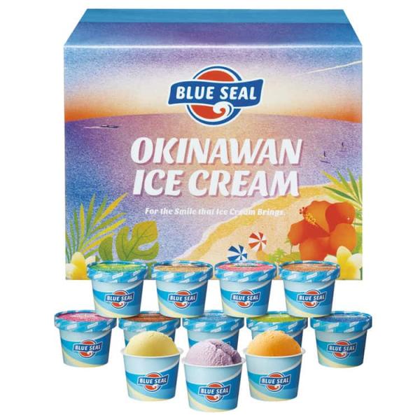 沖縄 ブルーシールアイス 計12個 アイスクリーム ※離島は配送不可