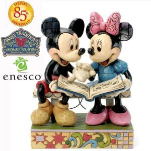enesco エネスコ Disney Traditions ミッキー＆ミニー 85周年アニバーサリー ディズニー フィギュア コレクション ブランド クリスマス 贈り物 プレゼントに最適｜baby-sies
