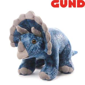 GUND ガンド ぬいぐるみ トリケラトプス 恐竜 人気 ブランド ギフト 贈り物 プレゼントに最適 対象年齢6才以上 4054122｜baby-sies