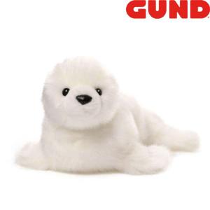 GUND ガンド ぬいぐるみ エマノン シール 赤ちゃんアザラシ 人気 ブランド ギフト 贈り物 プレゼントに最適 対象年齢6才以上 4054137｜baby-sies