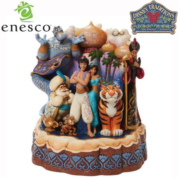 enesco エネスコ Disney Traditions アラジン ワンダフルプレイス ディズニー...