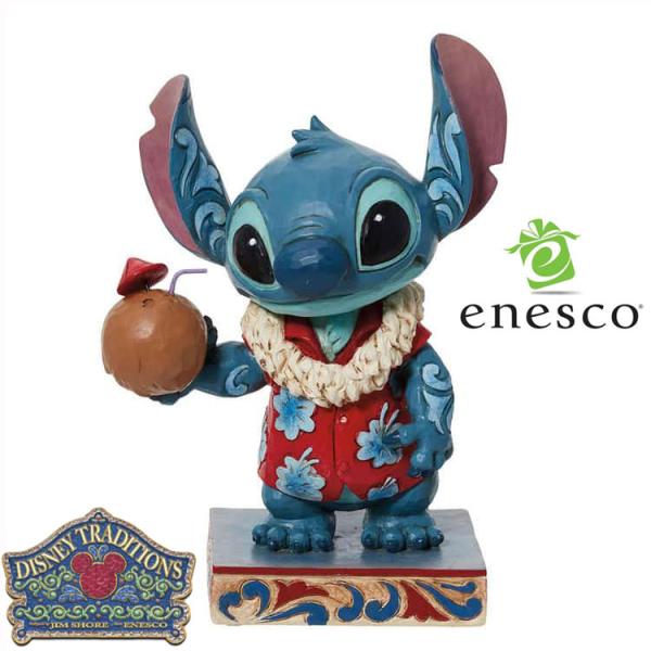 15日までポイント5倍 enesco エネスコ Disney Traditions スティッチ ハワ...