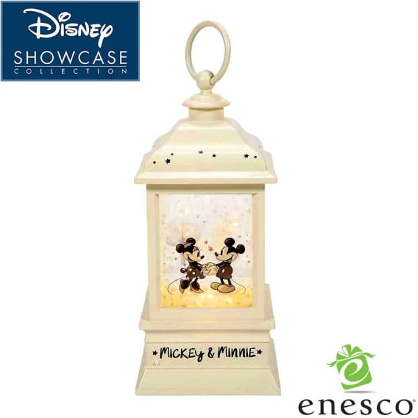 enesco エネスコ Disney Showcase ミッキー＆ミニー ウォーター ランタン ディ...