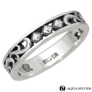 AQUA SILVER SILVER(アクアシルバー) ブラックCZシェイクハンド