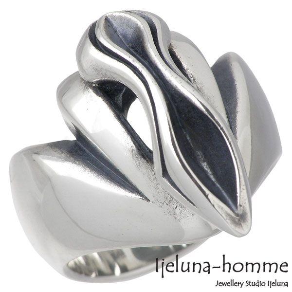 ポイント5倍 9日まで アイジェルナオム Ijeluna-homme ブーレイIII シルバーリング...
