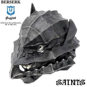 ベルセルク セインツ SAINTS BERSERK ベルセルク ガッツ シルバー リング 指輪 狂戦士の甲冑 兜付き.ver メンズ 17〜25号｜baby-sies