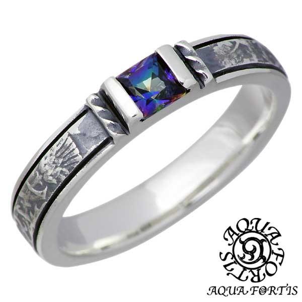 ポイント5倍 9日まで アクアフォーティス AQUA FORTIS アクアシルバーストーン シルバー...