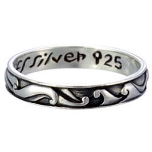 フリースタイル FREE STYLE ウェーブ シルバーリング 指輪