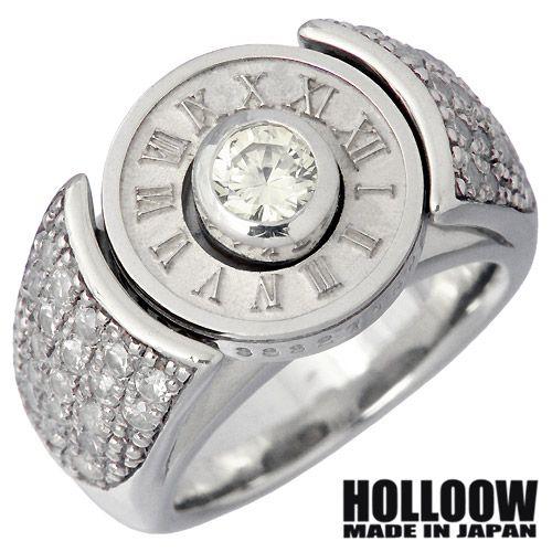 ホロウ HOLLOOW トェルブナンバー シルバーリング 指輪