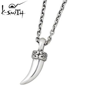 K.Smith シルバー 羽根ネックレス K-SMITH（ケースミス） 5/7までポイント5倍 フェザー シルバー