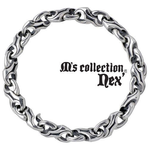 エムズコレクション M&apos;s collection ネクス シルバー ブレスレット メンズ