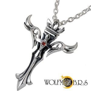 トミー様 ウルフマンB.R.S プレイヤーフェザー ネックレス ウルフマンB.R.S ペンダントチェーン