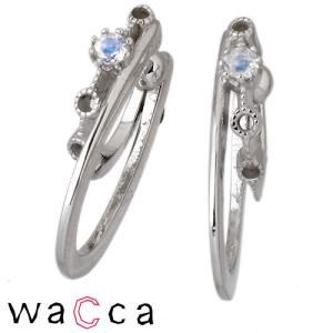 waCca ワッカ 2連 イヤーカフ シルバー ピアス イヤ リング