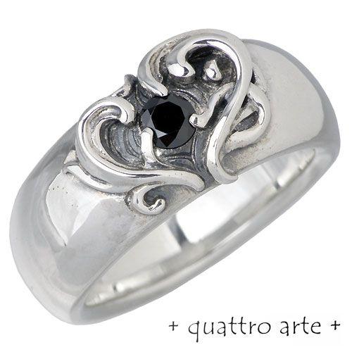 クアトロアルテ quattro arte シルバー リング 指輪 メンズ クオーレラージ