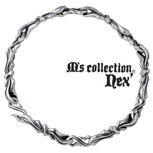 エムズコレクション M&apos;s collection ネクス シルバー ブレスレット メンズ