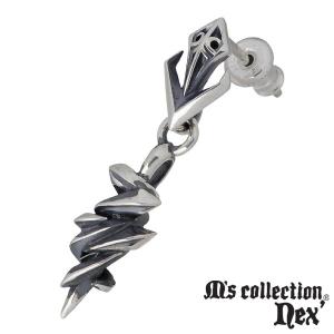 エムズコレクション M&apos;s collection nex&apos; チャーム シルバー ピアス メンズ 1個...