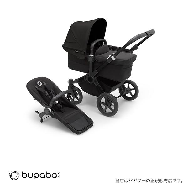 予約：6月中旬発送予定／Bugaboo ドンキー5モノ(Donkey5mono) ブラック×ミッドナ...