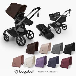 4年保証【バガブーbugaboo】フォックス5リニュー（グラファイトベース／ヘリテージ ブラック）+ キャノピー FOX5renew（100052054）／ベビーカー a型