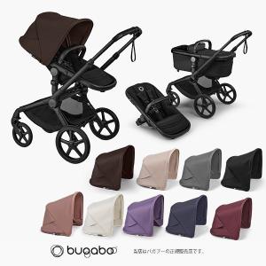 4年保証【バガブーbugaboo】フォックス5リニュー（ブラックベース／ヘリテージ ブラックー）+ キャノピー FOX5renew（100052056）