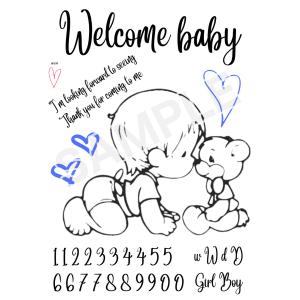 熊boy マタニティペイントシール マタニティフォトの詳細画像3