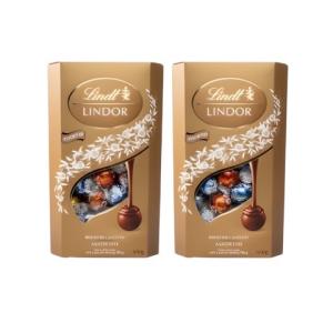 リンツ（Lindt） リンドール ゴールド アソート 600gx2箱 約48個 4種類
