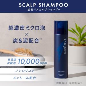 シャンプー メンズ 炭酸シャンプー 男性用 ス...の詳細画像2