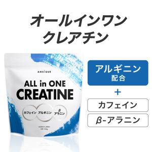 クレアチン アンビーク オールインワン アルギニン ベータアラニン カフェイン プレワークアウト 国産 筋トレ エナジー補給 325g｜babycresco