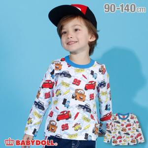 【停止】子供服 ディズニー ランダム 総柄 ロンT 3560K 50%OFF SALE ベビードール BABYDOLL キッズ 男の子 女の子 DISNEY 爆買