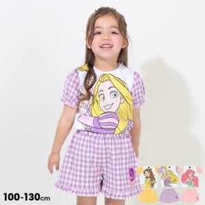 子供服 セットアップ プリンセス上下2点セット ディズニー 8390K 30％OFF SALE ベビードール BABYDOLL キッズ 女の子 DISNEY｜babydoll-y