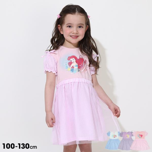 ディズニー プリンセス / アナ エルサ アナと雪の女王 ラプンツェル アリエル ワンピース キッズ...