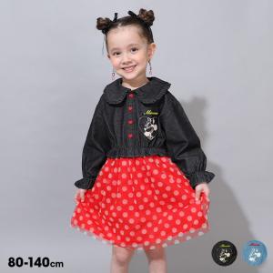 ワンピース キッズ ディズニー 子供服 綿100...の商品画像