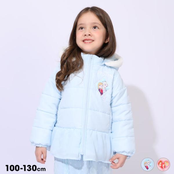 エルサ 服 ディズニー アウター プリンセス / 中綿 キッズ 2WAY 子供服 フリル 1100K...