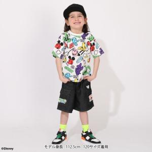 ディズニー 親子ペア Tシャツ キッズ 綿10...の詳細画像1