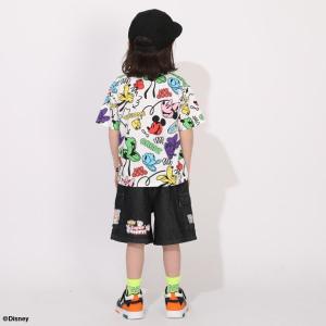 ディズニー 親子ペア Tシャツ キッズ 綿10...の詳細画像2