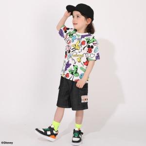 ディズニー 親子ペア Tシャツ キッズ 綿10...の詳細画像4