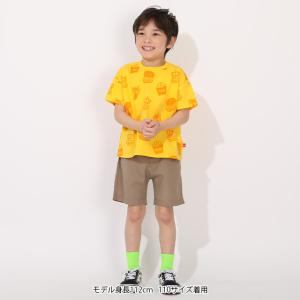Tシャツ キッズ 総柄 綿100% 男の子 女...の詳細画像3