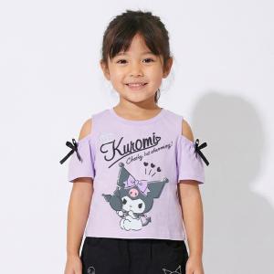 クロミ Tシャツ キッズ 女の子 肩開き リボ...の詳細画像4