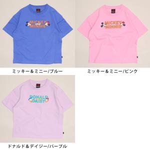 ディズニー 親子ペア Tシャツ キッズ 女の子...の詳細画像1