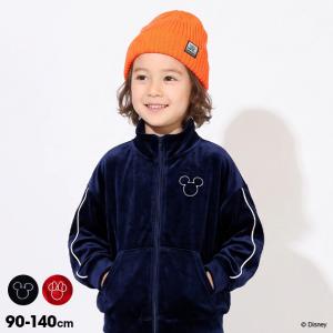 ディズニー ジップジャケット キッズ 子供服 男の子 女の子 アウター ベロア ハイネック ミッキー ミニー 2172K ベビードール BABYDOLL 爆買