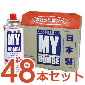 カセットボンベ 日本製 ガスボンベ ニチネン マイボンベ L 3本パック 16個セット｜babygoods