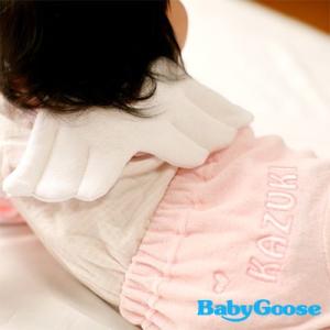 出産祝いに 名前入りベビー服　Naming天使のスタイスーツ(出産祝い・名入れ・名前入り・誕生日・赤...