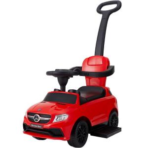 乗用メルセデスベンツ レッドト 押手付 乗用玩具 足けり車 子供用乗り物