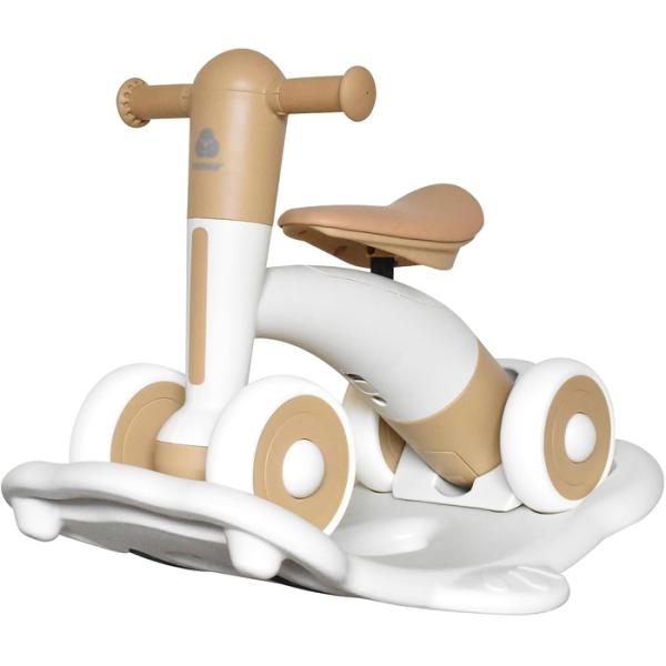 ユラライド YURA RIDE バランスバイク ロッキングバイク キックバイク 三輪車 木馬 乗用玩...