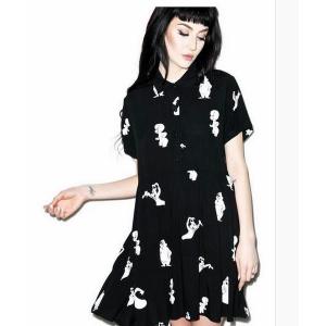 LAZY OAF（レイジーオーフ） キャスパーワンピース　トップス　店内商品2点以上お買い上げで