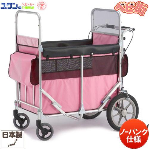 【3〜5週間程で出荷予定】代引不可・日時指定不可 お散歩カート 五十畑工業 ミニバス ノー パンク仕...