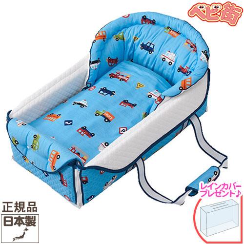 【レインカバープレゼント！】フジキ くるまパーク バッグdeクーファン 4重ガーゼケット付 ブルー ...