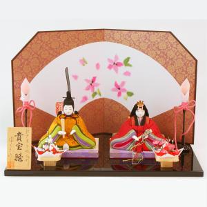 久月 久月の雛人形 親王官女五人飾り No1365 平安光匠作 【店頭展示品