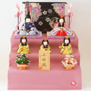 雛人形 皇華立雛親王飾り406 ゆうき作 江戸木目込人形 【店頭展示品