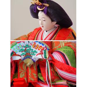 久月の雛人形 親王飾 衣装着 No2521 三...の詳細画像3